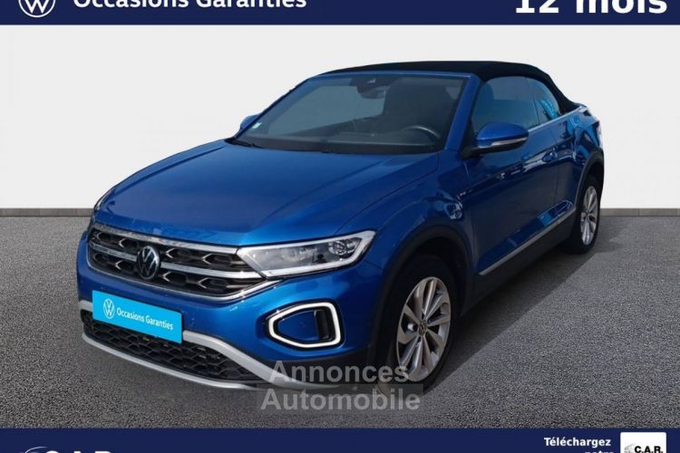 Volkswagen T-Roc CABRIOLET Cabriolet 1.0 TSI 110 Start/Stop BVM6 Style - <small></small> 29.900 € <small>TTC</small> - #1