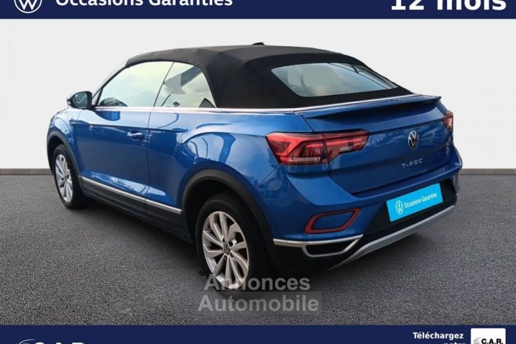 Volkswagen T-Roc CABRIOLET Cabriolet 1.0 TSI 110 Start/Stop BVM6 Style - <small></small> 29.900 € <small>TTC</small> - #5