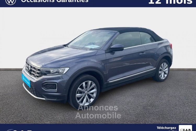 Volkswagen T-Roc CABRIOLET Cabriolet 1.0 TSI 115 Start/Stop BVM6 Style - <small></small> 23.980 € <small>TTC</small> - #1