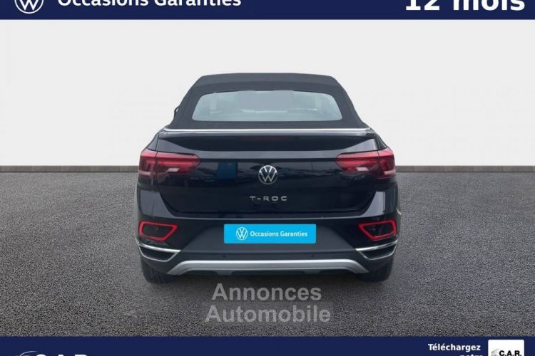 Volkswagen T-Roc CABRIOLET Cabriolet 1.5 TSI EVO2 150 Start/Stop DSG7 Style - <small></small> 35.900 € <small>TTC</small> - #4