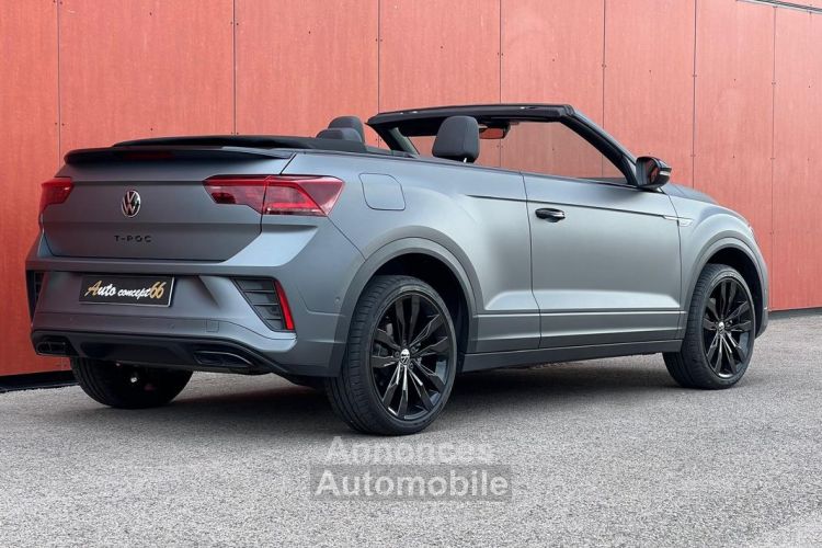 Volkswagen T-Roc cabriolet edition grey mat 1.5 tsi evo 150ch dsg7 n° 626-999 - <small></small> 47.900 € <small>TTC</small> - #4