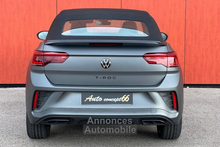 Volkswagen T-Roc cabriolet edition grey mat 1.5 tsi evo 150ch dsg7 n° 626-999 - <small></small> 47.900 € <small>TTC</small> - #5