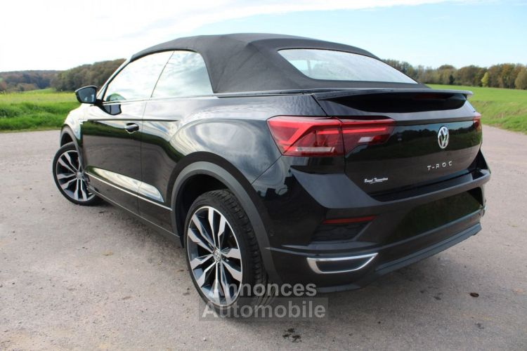 Volkswagen T-Roc CABRIOLET R-LINE TSI 150 CV GPS 3D FULL LED MP3 CAMÉRA I-COKPIT USB JA 19 BOITE AUTO DSG-7 - <small></small> 28.900 € <small>TTC</small> - #8