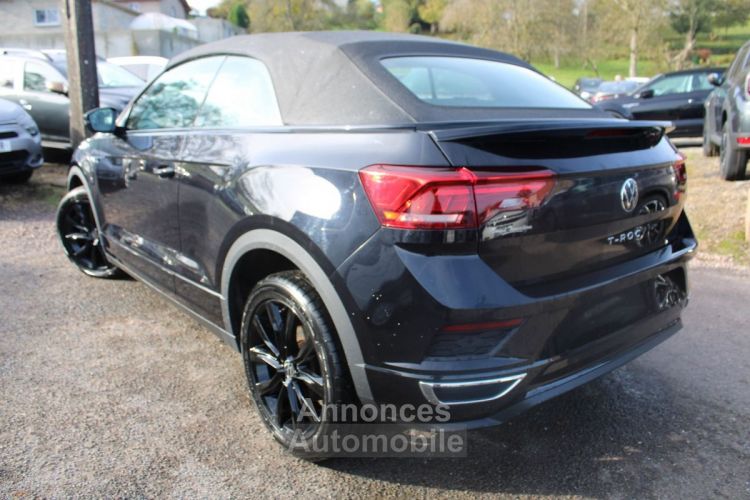 Volkswagen T-Roc CABRIOLET R-LINE TSI 150 CV GPS 3D FULL LED RE USB JA 18 RADAR RÉGULATEUR BOITE AUTO DSG-7 - <small></small> 27.990 € <small>TTC</small> - #9