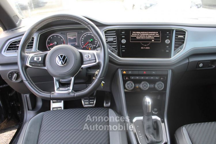 Volkswagen T-Roc CABRIOLET R-LINE TSI 150 CV GPS 3D FULL LED RE USB JA 18 RADAR RÉGULATEUR BOITE AUTO DSG-7 - <small></small> 27.990 € <small>TTC</small> - #17