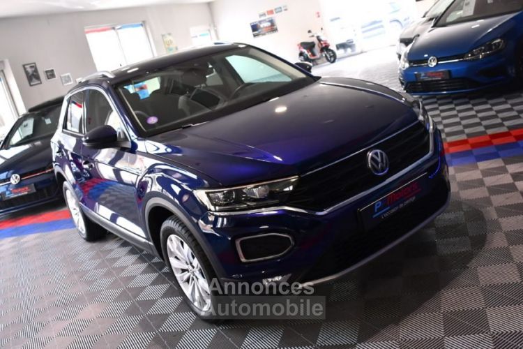 Volkswagen T-Roc Carat 1.5 TSI 150 DSG GPS Virtual Attelage Hayon ACC Caméra Front Lane JA 17 - <small></small> 25.990 € <small>TTC</small> - #25