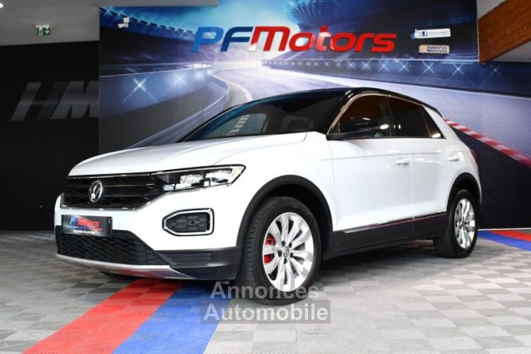 Volkswagen T-Roc Carat 1.5 TSI 150 DSG GPS Virtual Car Play Vebasto Front Lane Hayon JA 17 - <small></small> 26.990 € <small>TTC</small> - #6