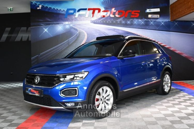 Volkswagen T-Roc Carat 2.0 TDI 150 DSG GPS Virtual TO Car Play Hayon ACC Front Lane Caméra JA 18 - <small></small> 27.990 € <small>TTC</small> - #5