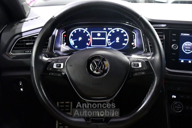 Volkswagen T-Roc Carat 2.0 TSI 190 DSG 4Motion GPS Keyless Hayon ACC Front Lane Cuir JA 19 - <small></small> 28.990 € <small>TTC</small> - #24