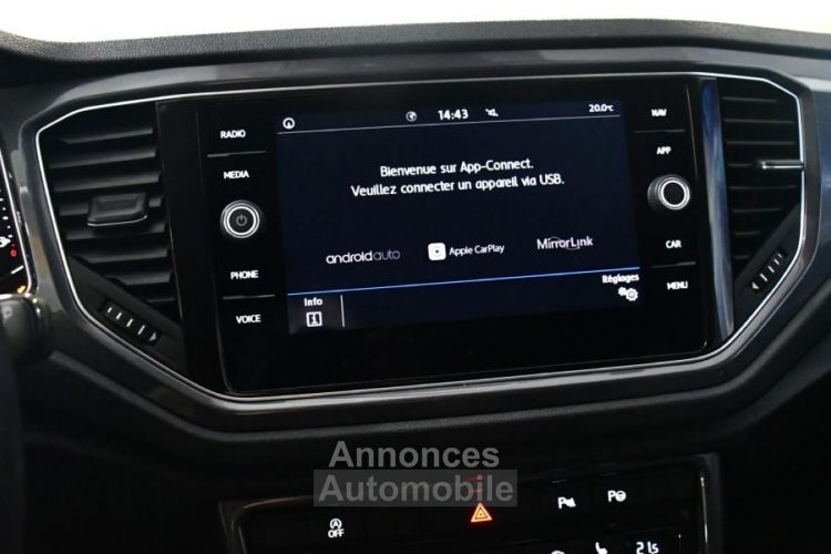 Volkswagen T-Roc IQ Drive 2.0 TDI 150 DSG GPS Car Play Virtual Caméra ACC Lane Front Hayon JA 16 Garantie Vw 17/03/2025 ou 100.000 km - <small></small> 25.990 € <small>TTC</small> - #18