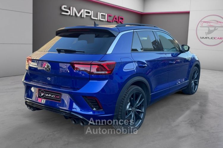 Volkswagen T-Roc R 2.0 TSI 300 / Akrapovic / Bleu Lapiz / TO / GARANTIE 1 AN - <small></small> 37.990 € <small>TTC</small> - #3