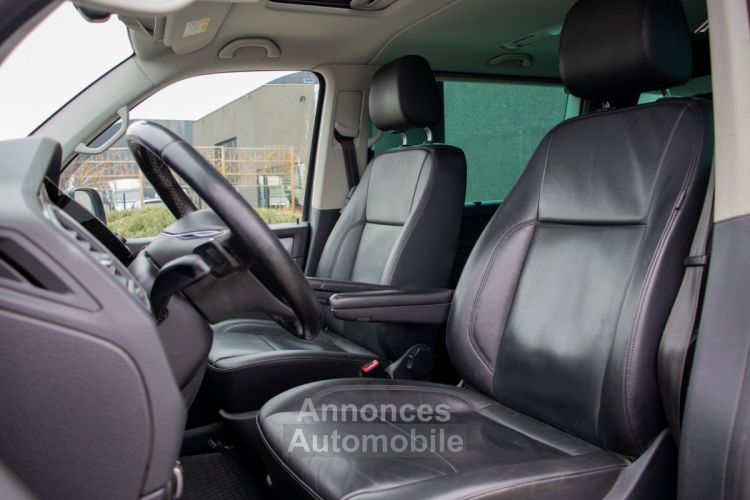 Volkswagen T6 Volkswagen Caravelle Highline 2.0 TDI 4Motion DSG 198pk BMT Dubbele Cabine 5pl. - 1 EIGENAAR - LICHTE VRACHT - LEDER - CAMERA - ADAPT. CRUISECONTROL - <small></small> 35.999 € <small>TTC</small> - #14