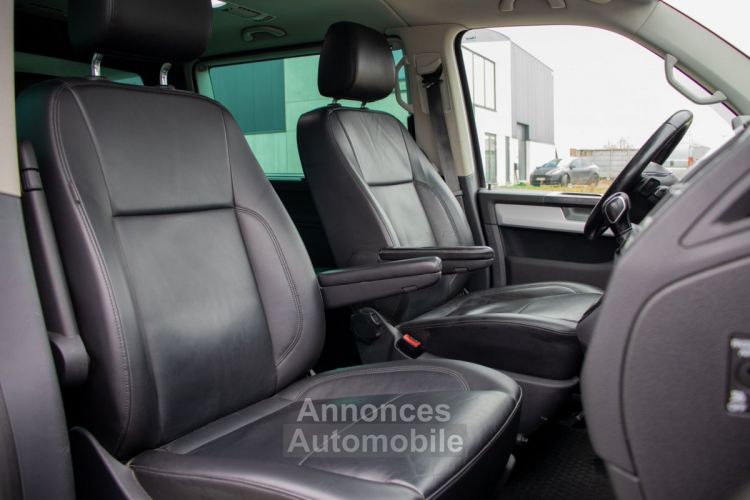 Volkswagen T6 Volkswagen Caravelle Highline 2.0 TDI 4Motion DSG 198pk BMT Dubbele Cabine 5pl. - 1 EIGENAAR - LICHTE VRACHT - LEDER - CAMERA - ADAPT. CRUISECONTROL - <small></small> 35.999 € <small>TTC</small> - #16