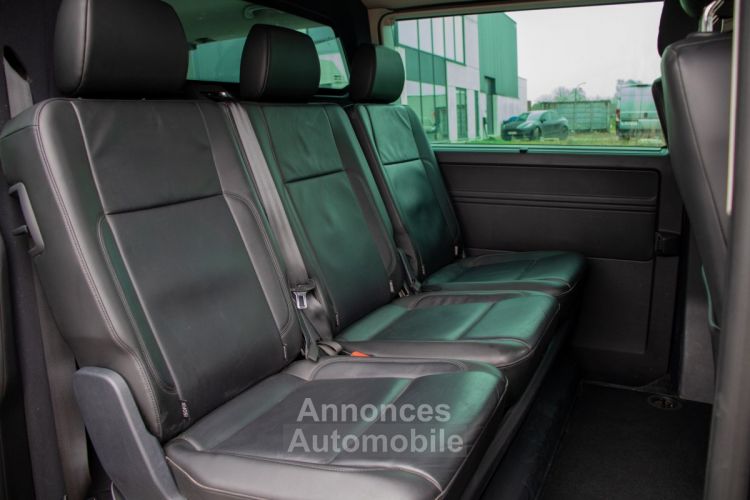 Volkswagen T6 Volkswagen Caravelle Highline 2.0 TDI 4Motion DSG 198pk BMT Dubbele Cabine 5pl. - 1 EIGENAAR - LICHTE VRACHT - LEDER - CAMERA - ADAPT. CRUISECONTROL - <small></small> 35.999 € <small>TTC</small> - #17