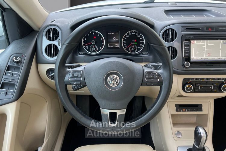 Volkswagen Tiguan 1.4 TSI 160 BlueMotion Technology Carat DSG6 SUIVI COMPLET VW* TOIT PANO OUVRANT* XENONS* SIÈGES ÉLECS CHAUF* GARANTIE - <small></small> 15.900 € <small>TTC</small> - #13