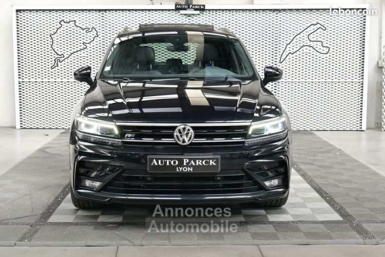 Volkswagen Tiguan 2.0 Tdi 150 Dsg Black R Line 1°main Francais Tva Recuperable Pack Xenon Gps Camera Key Less Go Drive Select Detecteur Ligne Blanhe Park Assist Volant - <small></small> 29.950 € <small></small> - #2