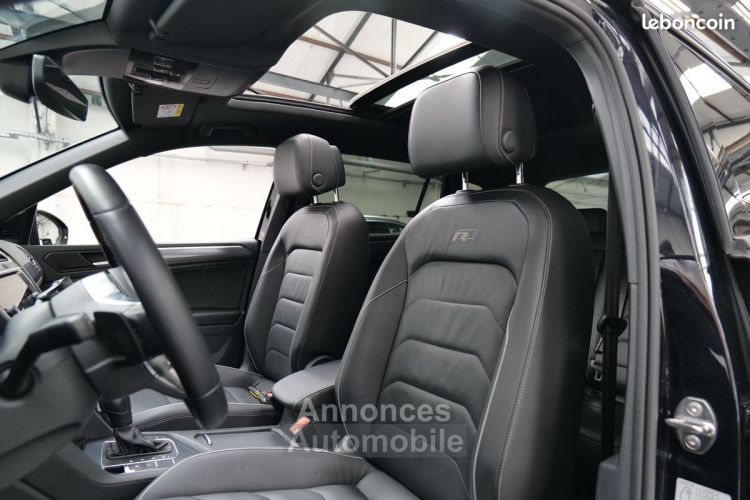 Volkswagen Tiguan 2.0 Tdi 150 Dsg Black R Line 1°main Francais Tva Recuperable Pack Xenon Gps Camera Key Less Go Drive Select Detecteur Ligne Blanhe Park Assist Volant - <small></small> 29.950 € <small></small> - #9