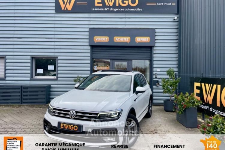 Volkswagen Tiguan 2.0 TDI 150ch BLACK R-LINE DSG 7 Toit Ouvrant Sieges Electriques SUIVI VW - <small></small> 25.990 € <small>TTC</small> - #1