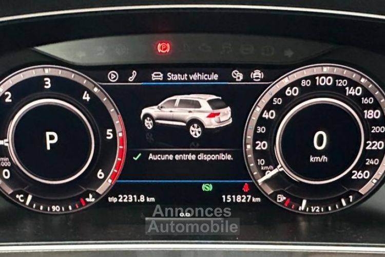 Volkswagen Tiguan 2.0 TDI 150Cv CARAT DSG BVA TOIT OUVRANT + VIRTUAL COCKPIT ATTELAGE - <small></small> 18.980 € <small>TTC</small> - #14