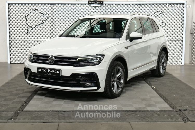 Volkswagen Tiguan 2.0 tdi 190 r line dsg7 4motion 1°main francais tva recuperable gps bi xenon toit ouvrant camera 360 key less go dcc acc detecteur ligne blanche angle - <small></small> 29.990 € <small>TTC</small> - #1