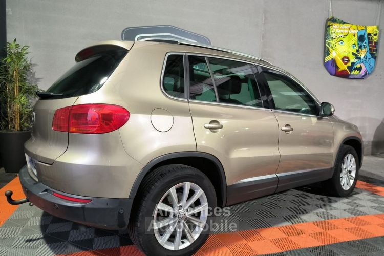 Volkswagen Tiguan 2l TDI 140 4MOTION CARAT 153000km garantie 6 mois cuir gps camera de recul attelage toit ouvrant radar - <small></small> 13.990 € <small>TTC</small> - #4