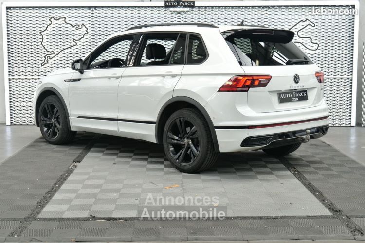 Volkswagen Tiguan New r line tdi 200ch 4motion dsg 1°main francais tva recuperable xenon- gps virtual cockpit- key less go attelage camera de recul pack black park assi - <small></small> 33.950 € <small>TTC</small> - #4