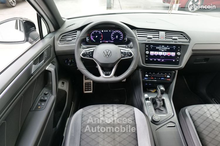 Volkswagen Tiguan New r line tdi 200ch 4motion dsg 1°main francais tva recuperable xenon- gps virtual cockpit- key less go attelage camera de recul pack black park assi - <small></small> 33.950 € <small>TTC</small> - #6