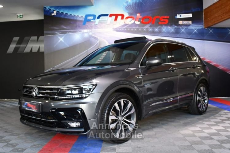 Volkswagen Tiguan R-Line 2.0 TDI 190 DSG 4Motion GPS Pro Virtual ACC DCC Caméra 360 Attelage Vebasto Hayon Dynaudio Front Lane JA 20 - <small></small> 34.990 € <small>TTC</small> - #1