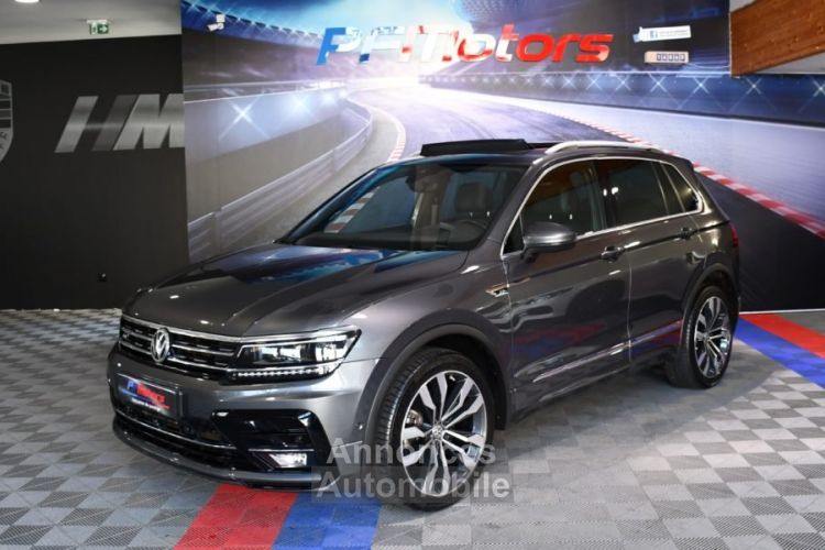 Volkswagen Tiguan R-Line 2.0 TDI 190 DSG 4Motion GPS Pro Virtual ACC DCC Caméra 360 Attelage Vebasto Hayon Dynaudio Front Lane JA 20 - <small></small> 34.990 € <small>TTC</small> - #4