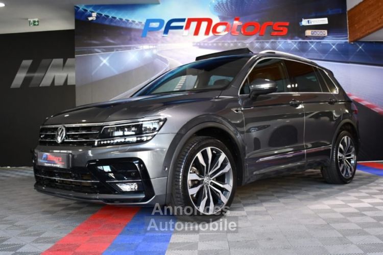 Volkswagen Tiguan R-Line 2.0 TDI 190 DSG 4Motion GPS Pro Virtual ACC DCC Caméra 360 Attelage Vebasto Hayon Dynaudio Front Lane JA 20 - <small></small> 34.990 € <small>TTC</small> - #5