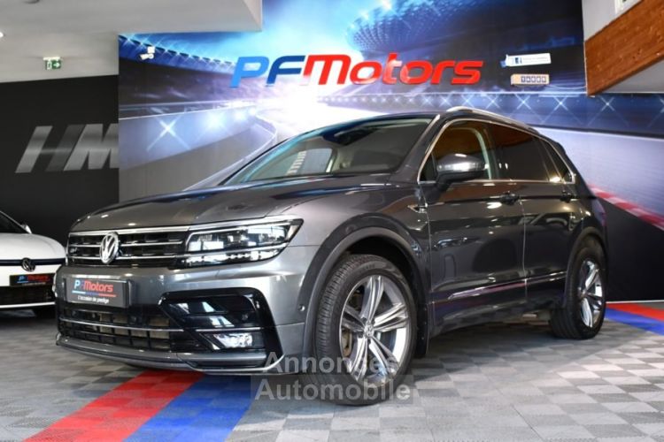 Volkswagen Tiguan R-Line Carat 2.0 TDI 190 DSG 4Motion Car Play Virtual Mode Attelage Hayon Caméra Front Ergo Vebasto JA 19 - <small></small> 29.990 € <small>TTC</small> - #6