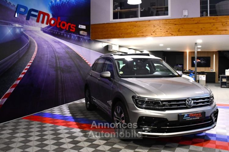 Volkswagen Tiguan R-Line Carat Exclusif 2.0 TDI 190 DSG 4Motion GPS Pro Virtual ACC DCC TO Dynaudio Attelage Affichage Tête Haute JA 20 Suzuka Pas De Malus - <small></small> 29.990 € <small>TTC</small> - #9