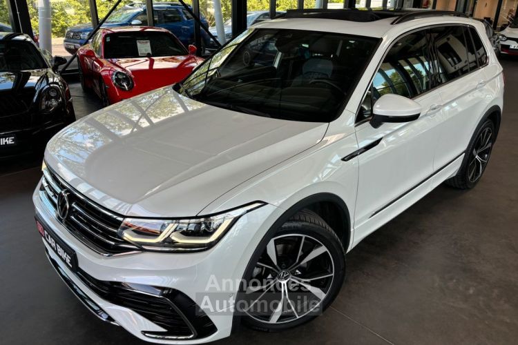 Volkswagen Tiguan R-Line TDI 150 DSG7 Garantie 6 ans Suivi complet Toit ouvrant Attelage Camera LED ACC Keyless 20P 509-mois - <small></small> 37.985 € <small>TTC</small> - #1