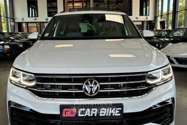 Volkswagen Tiguan R-Line TDI 150 DSG7 Garantie 6 ans Suivi complet Toit ouvrant Attelage Camera LED ACC Keyless 20P 509-mois - <small></small> 37.985 € <small>TTC</small> - #3