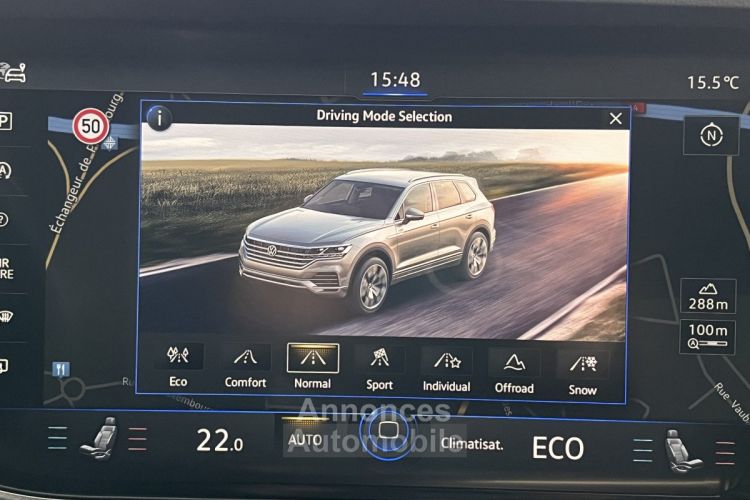 Volkswagen Touareg 3,0 V6 TDI 286 BVA8 R-LINE 4X4 TOIT PANORAMIQUE ATTELAGE GPS DISCOVER PRO APPLE CAR PLAY VIR - <small></small> 49.990 € <small>TTC</small> - #11