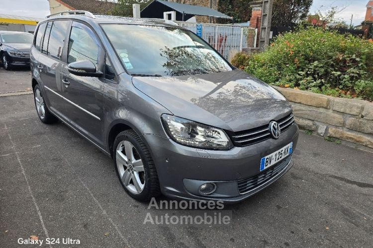 Volkswagen Touran 2L TDI 140 CARAT GARANTIE - <small></small> 9.990 € <small>TTC</small> - #2