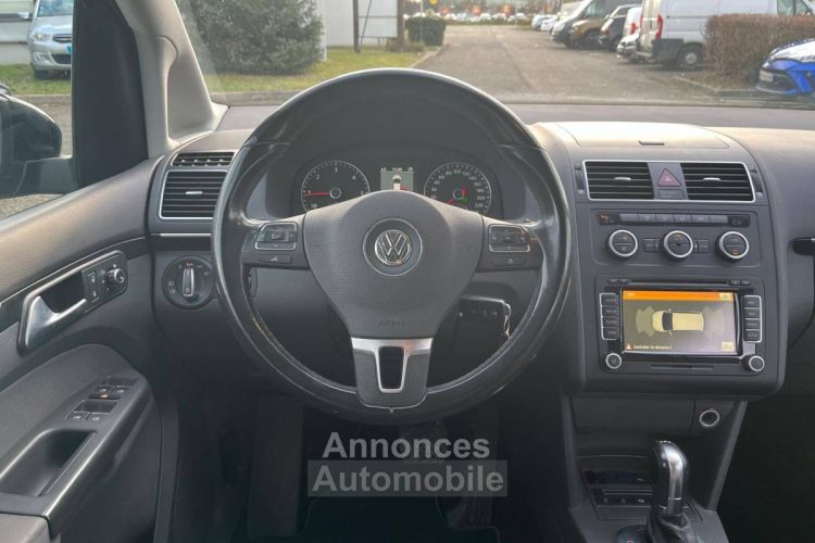 Volkswagen Touran II 2.0 TDI 140ch BlueMotion Technology FAP Carat DSG6 7 places - <small></small> 13.990 € <small>TTC</small> - #11