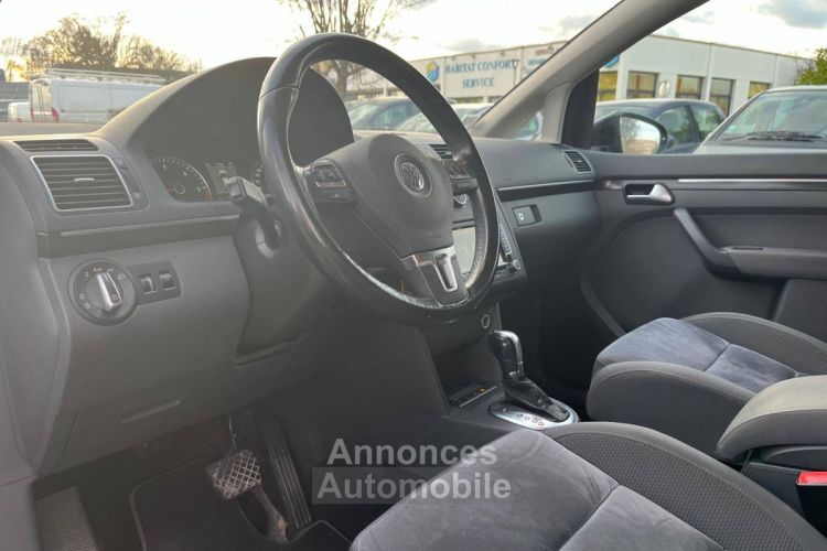 Volkswagen Touran II 2.0 TDI 140ch BlueMotion Technology FAP Carat DSG6 7 places - <small></small> 13.990 € <small>TTC</small> - #12