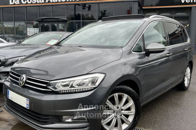 Volkswagen Touran III CARAT 1.4 TSI 150 1ERE MAIN 7 PLACES TOIT OUVRANT APPLE & ANDROID Garantie1an - <small></small> 19.970 € <small>TTC</small> - #1