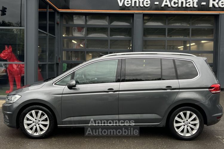 Volkswagen Touran III CARAT 1.4 TSI 150 1ERE MAIN 7 PLACES TOIT OUVRANT APPLE & ANDROID Garantie1an - <small></small> 19.970 € <small>TTC</small> - #3