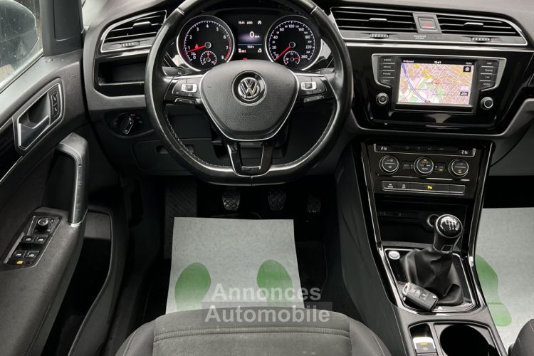 Volkswagen Touran III CARAT 1.4 TSI 150 1ERE MAIN 7 PLACES TOIT OUVRANT APPLE & ANDROID Garantie1an - <small></small> 19.970 € <small>TTC</small> - #9
