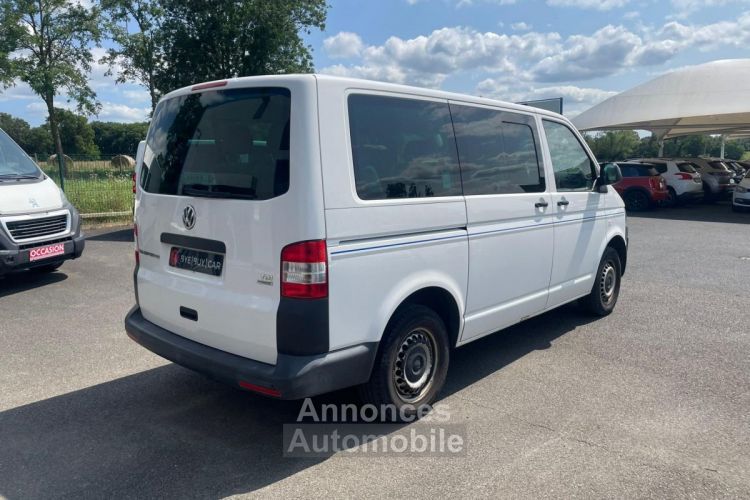 Volkswagen Transporter COMBI CARAVELLE Court 2.0 16V TDI BlueMotion - TVA RECUP 114 9PL T5 GTIE 12M - <small></small> 16.990 € <small>TTC</small> - #5