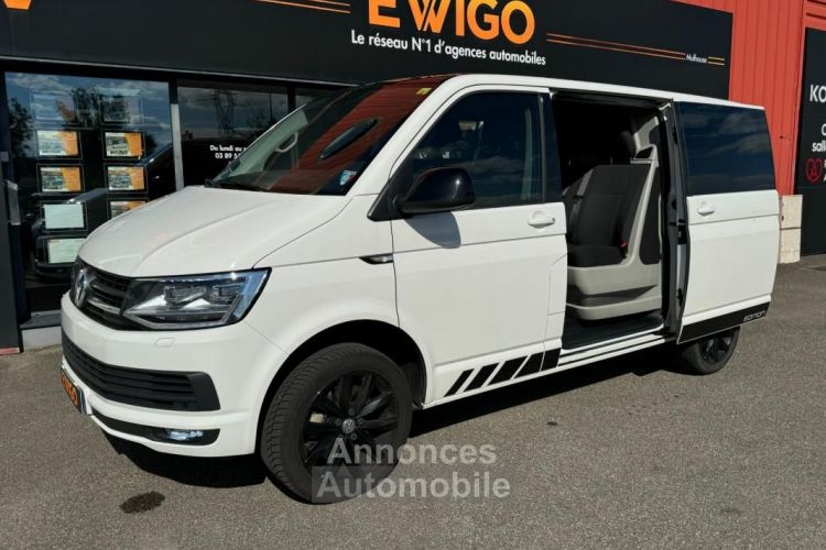 Volkswagen Transporter Fg 2.0 TDI 204ch EDITION 2 PORTES LATERALES-ATTELAGE-6 PLACES-BOIS - <small></small> 36.490 € <small>TTC</small> - #2