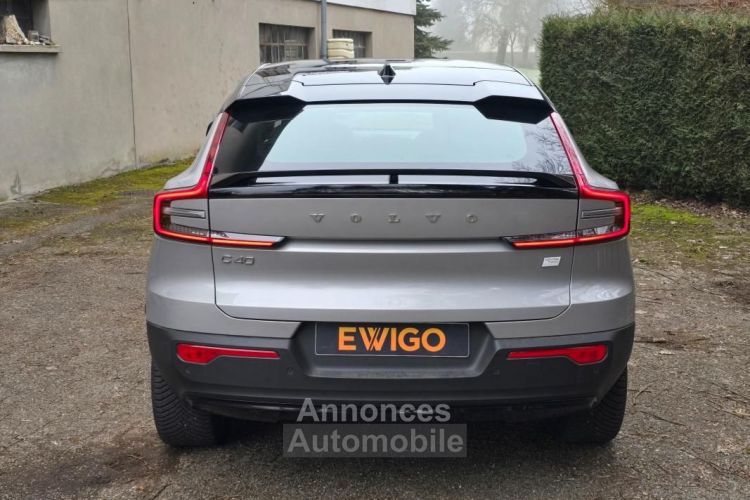 Volvo C40 TWIN ELECTRIC 408ch RECHARGE 78KWH ULTIMATE AWD-ATTELAGE - <small></small> 35.990 € <small>TTC</small> - #4