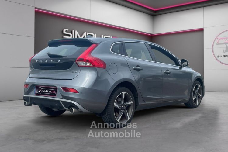 Volvo V40 D3 150 ch R-Design Geartronic A 6 rapports Garantie 1 AN - <small></small> 14.990 € <small>TTC</small> - #3