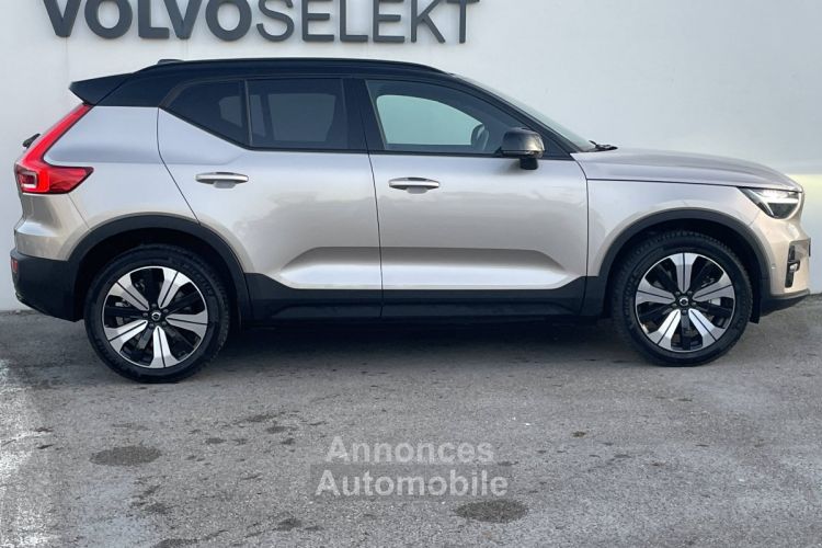 Volvo XC40 PURE ELECTRIQUE Recharge 231 ch 1EDT Ultimate - <small></small> 49.480 € <small>TTC</small> - #4