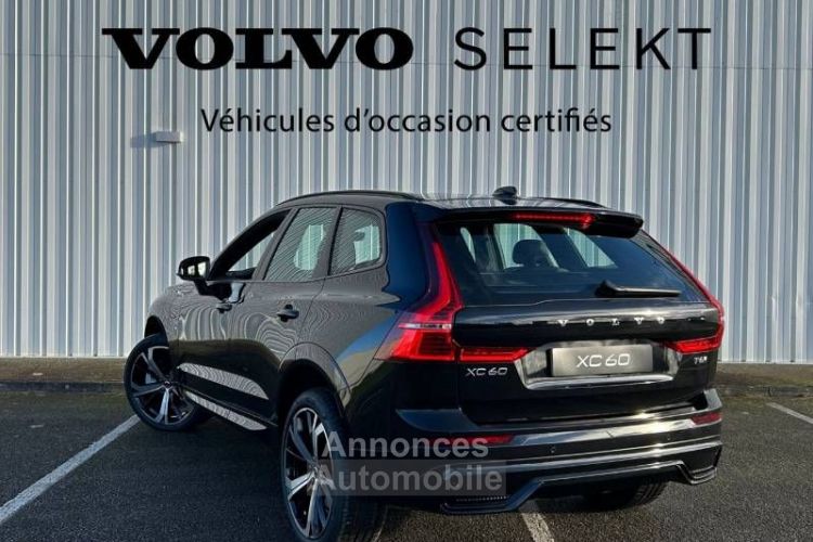 Volvo XC60 T6 AWD Hybride rechargeable 253 ch+145 ch Geartronic 8 Ultra Style Dark - <small></small> 71.990 € <small>TTC</small> - #4