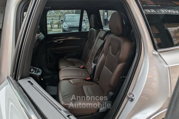 Volvo XC90 II T8 TWIN ENGINE 320 + 87CH MOMENTUM GEARTRONIC 7 PLACES TOIT OUVRANT ATTELAGE - <small></small> 36.990 € <small>TTC</small> - #9