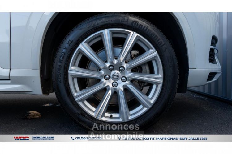 Volvo XC90 T8 Twin Engine AWD - 303 + 87 - BVA Geartronic  II 2014 Inscription Luxe 7pl PHASE 1 - <small></small> 37.900 € <small>TTC</small> - #16