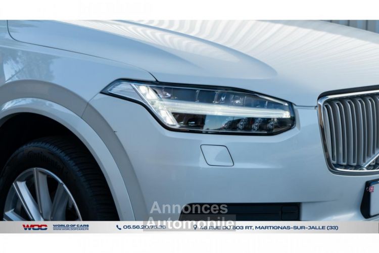 Volvo XC90 T8 Twin Engine AWD - 303 + 87 - BVA Geartronic  II 2014 Inscription Luxe 7pl PHASE 1 - <small></small> 37.900 € <small>TTC</small> - #77